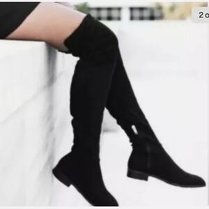 Marc Fisher black over the knee boots